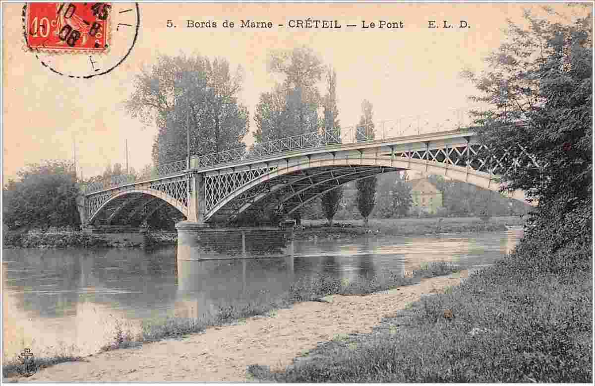 Créteil. Le Pont, 1908