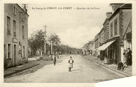 Cerisy-la-Forêt. Quartier de la Croix