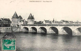 Châtellerault. Pont Henri IV