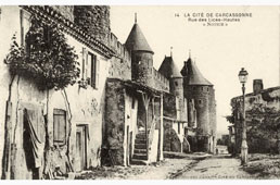 Carcassonne. Rue des Lices-Hautes