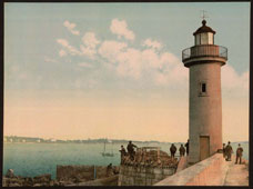 Cannes. Le phare, 1890