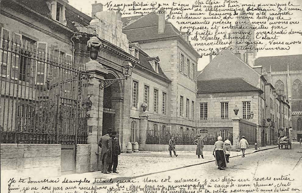 Dijon. Lycée de Jeunes Filles, 1903