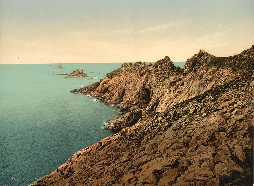Douarnenez. Pointe du Raz, 1890