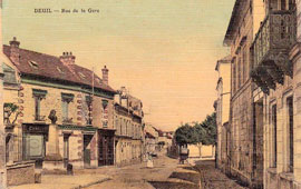 Deuil-la-Barre. Avenue de la Gare