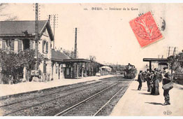 Deuil-la-Barre. La gare