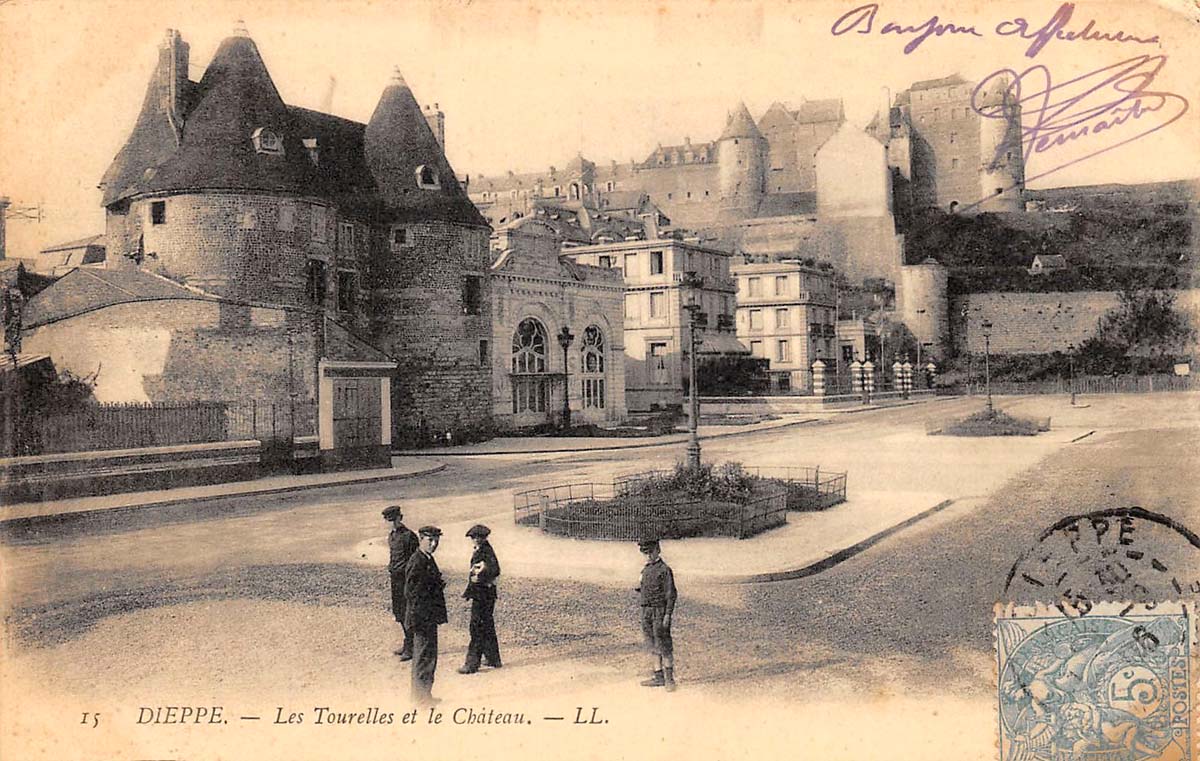 Dieppe. Les Tourelles et le Château