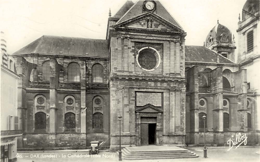 Dax. La Cathédrale, côte Nord, 1946