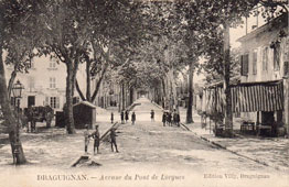 Draguignan. Avenue du Pont de Lorgues