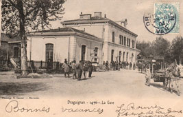 Draguignan. La Gare, 1904