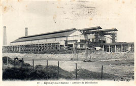 Épinay-sur-Seine. Ateliers de Distillation