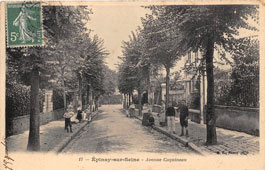 Épinay-sur-Seine. Avenue Caquineau