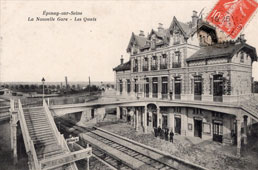Épinay-sur-Seine. La Nouvelle Gare