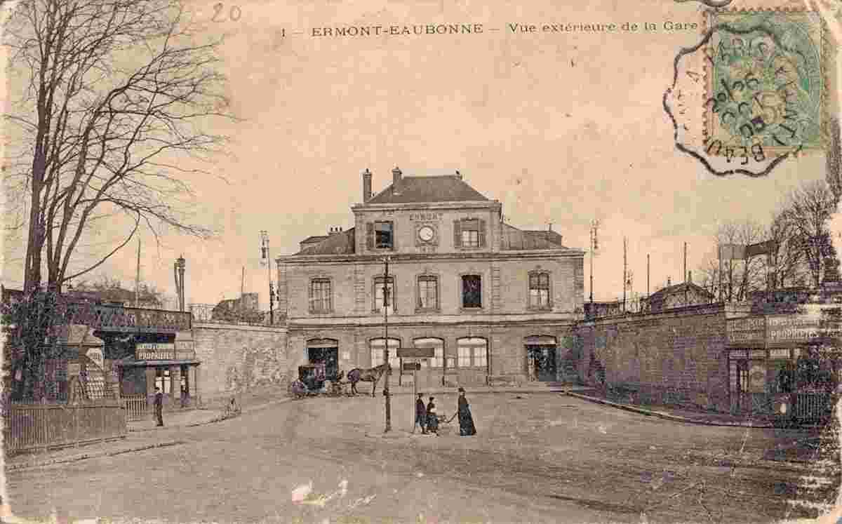 Ermont. La Gare, 1905