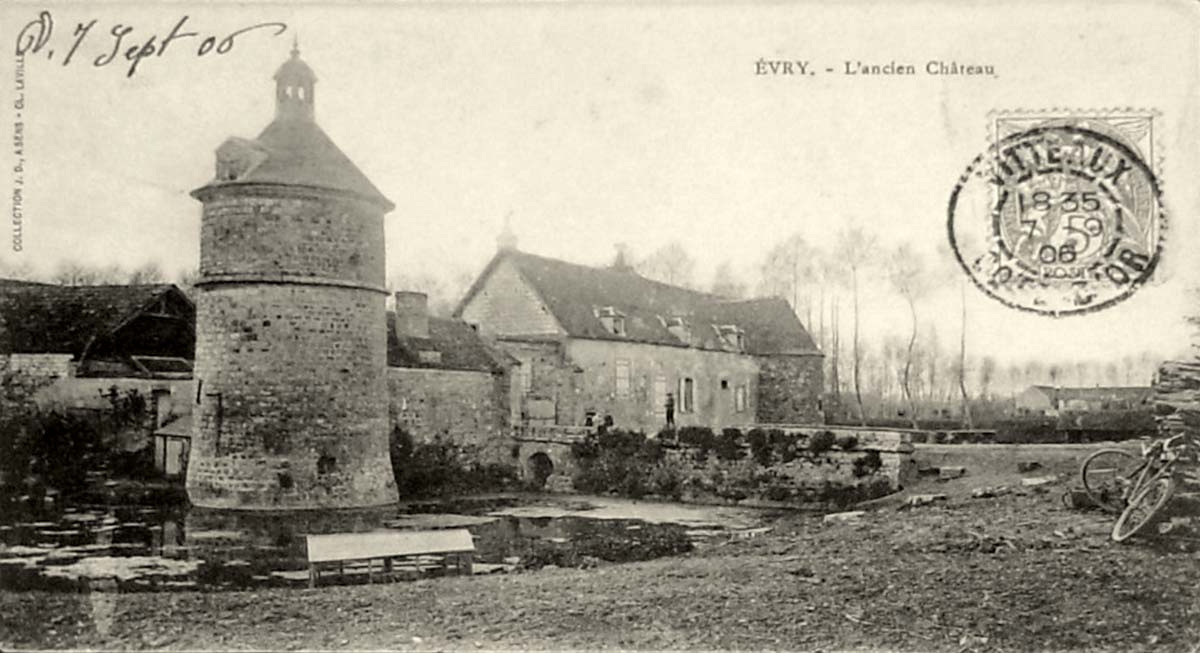 Évry. L'ancien Château, 1905