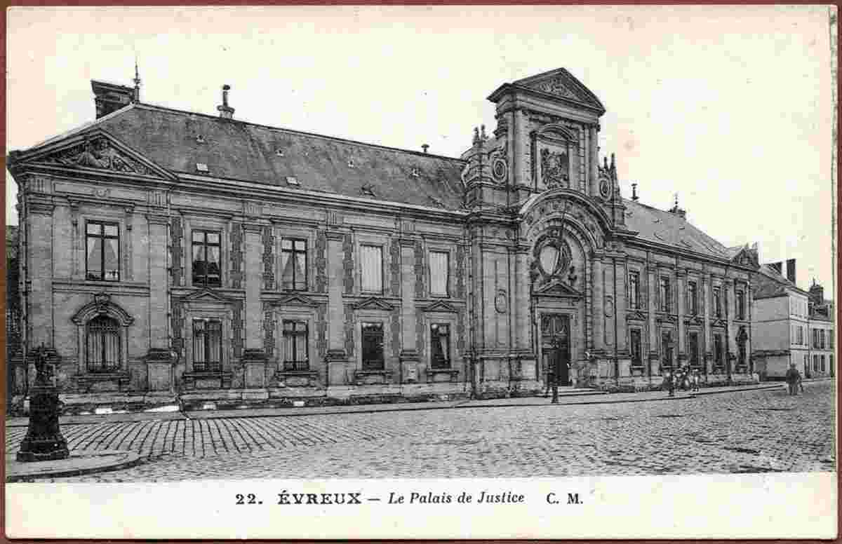 Évreux. Palais de Justice, 1910