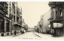 Forbach. Rue de la Gare