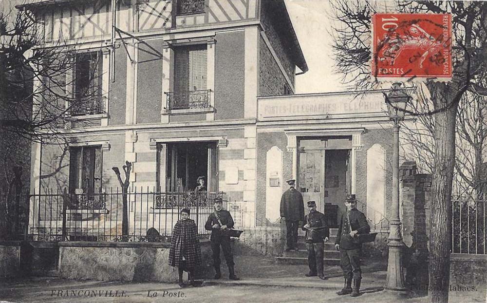 Franconville. La Poste, 1911