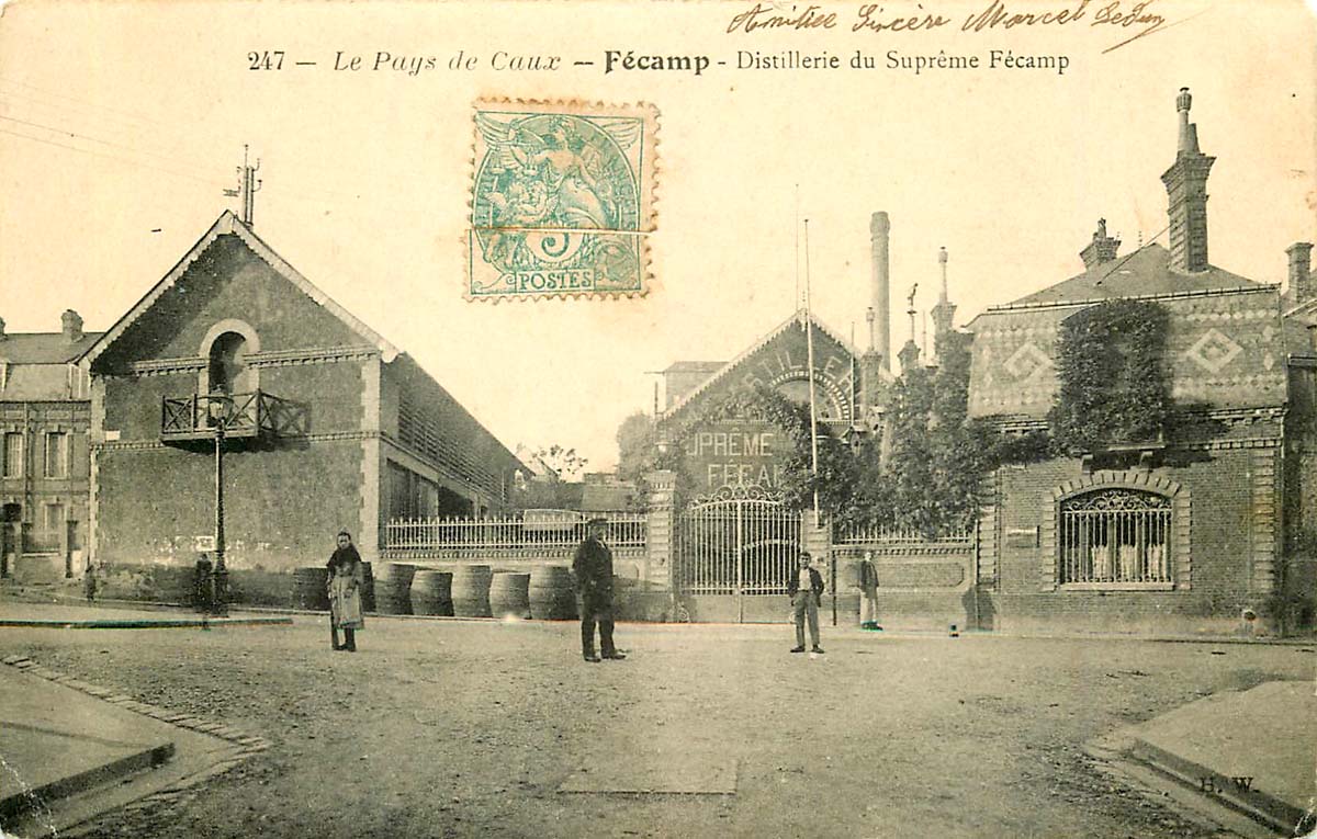 Distillerie du Suprême Fécamp, 1906