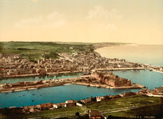 Fécamp. General view, 1890