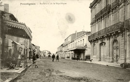 Frontignan. Boulevard de la République