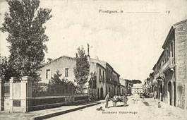 Frontignan. Boulevard Victor Hugo