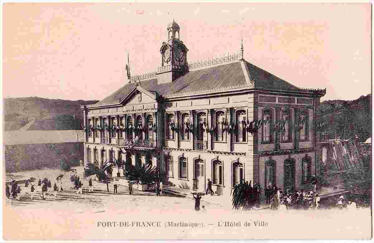 Fort-de-France. Hôtel de Ville