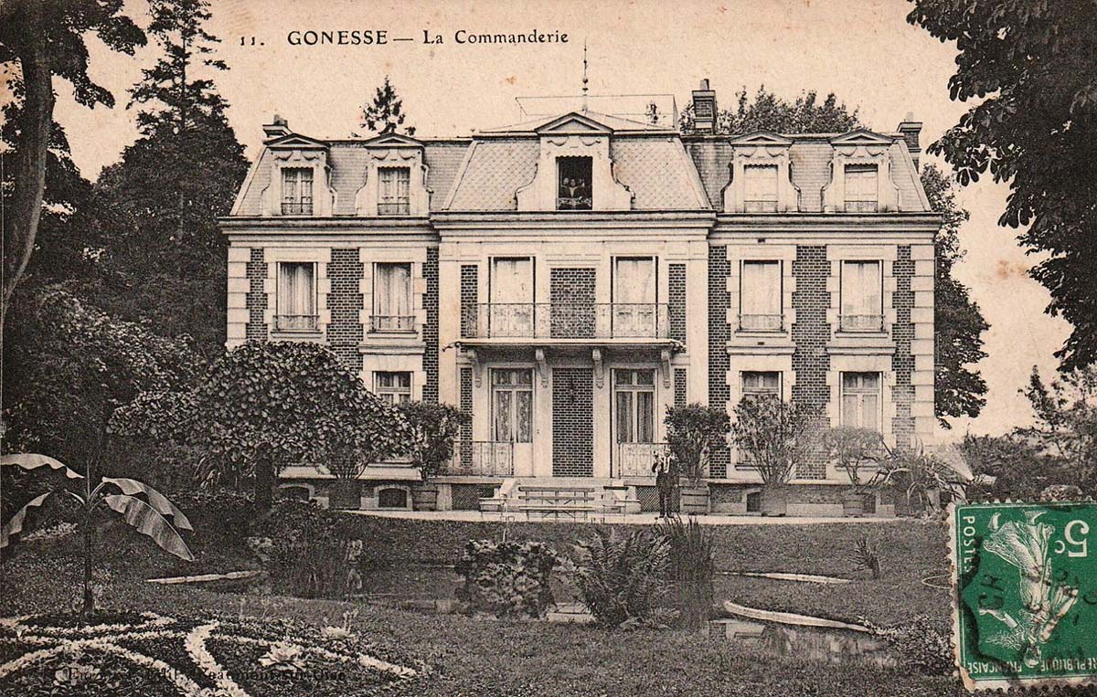 Gonesse. Commanderie, 1913