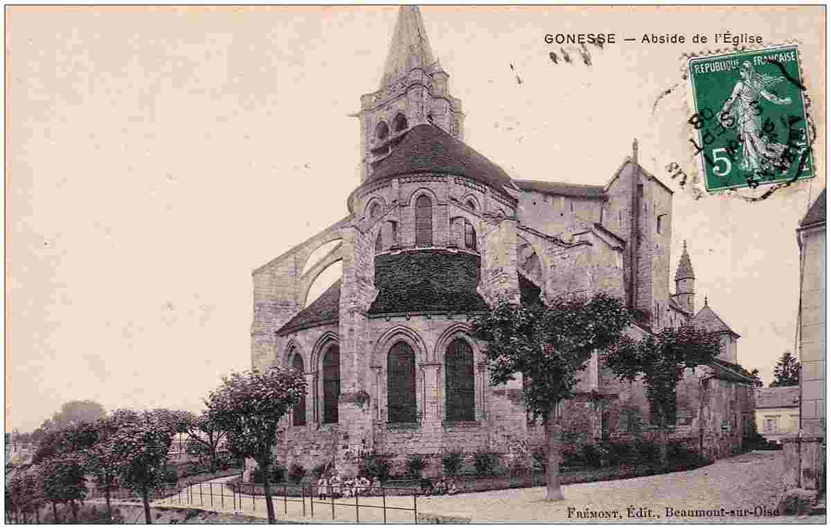 Gonesse. L'Église, abside