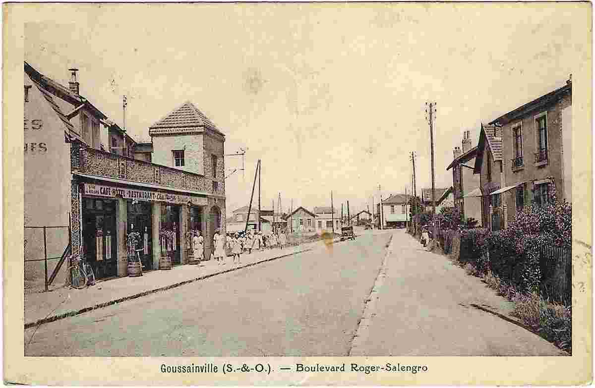 Goussainville. Boulevard Roger Salengro, 1939