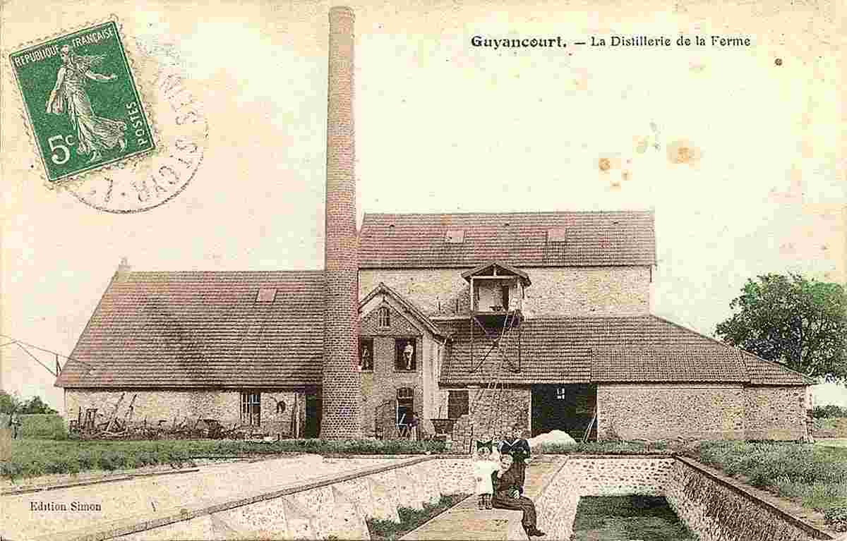 Guyancourt. Distillerie de la Ferme, 1910