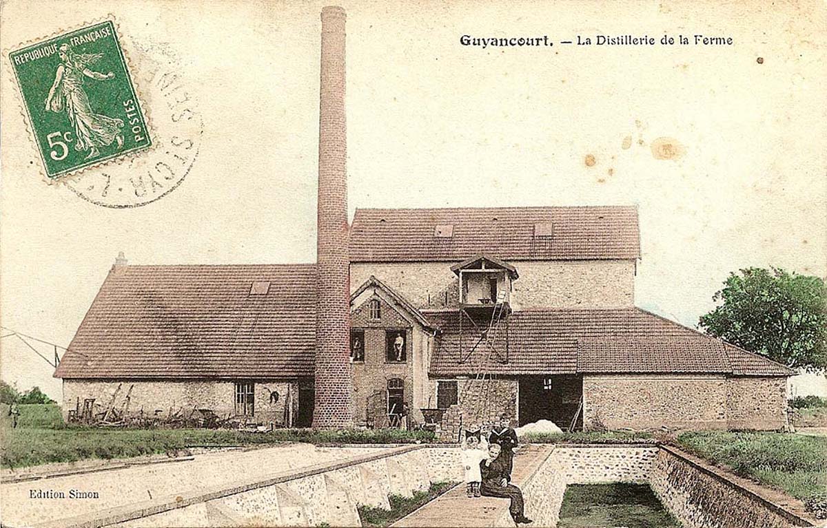 Guyancourt. Distillerie de la Ferme, 1910