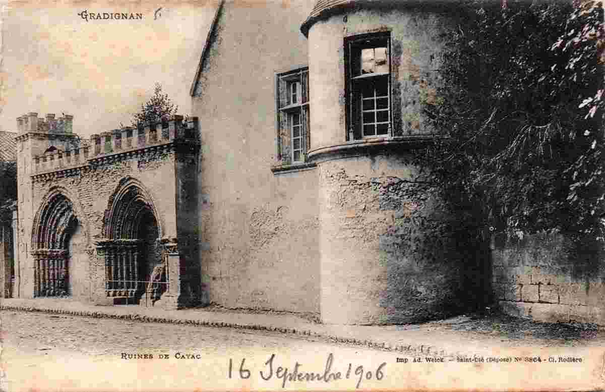 Gradignan. Ancien Monastère de Cayac, 1906