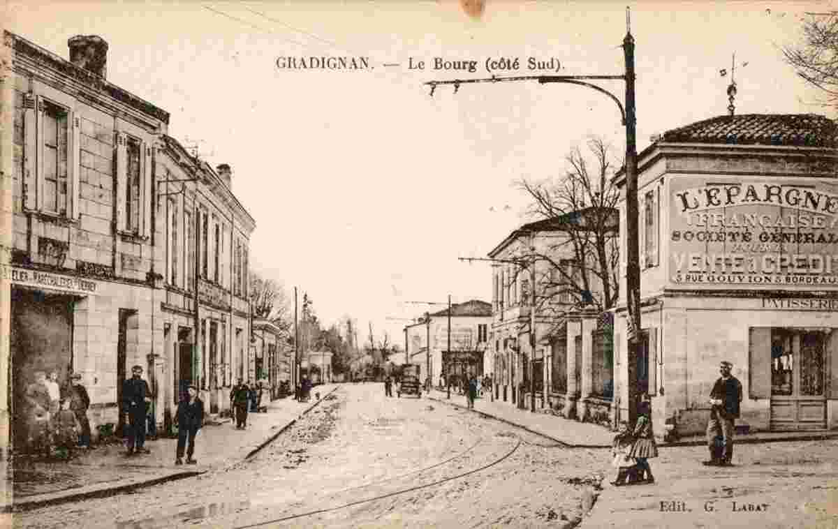 Gradignan. Bourg (côté-sud), Maréchalerie en face de l'Epargne