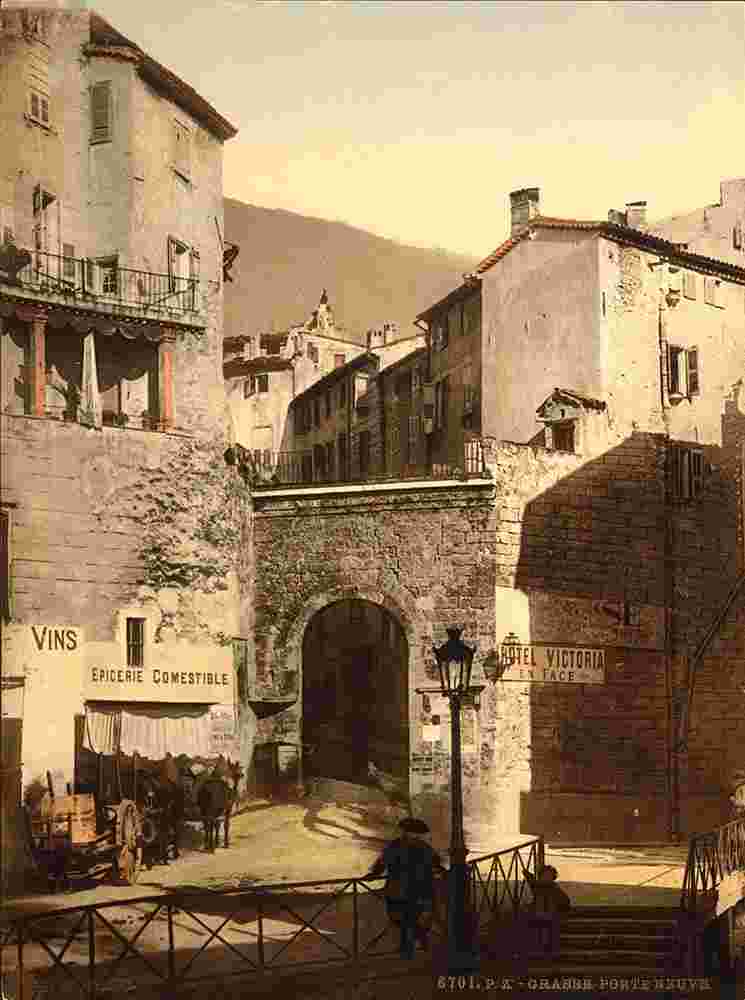 Grasse. New gate, 1890