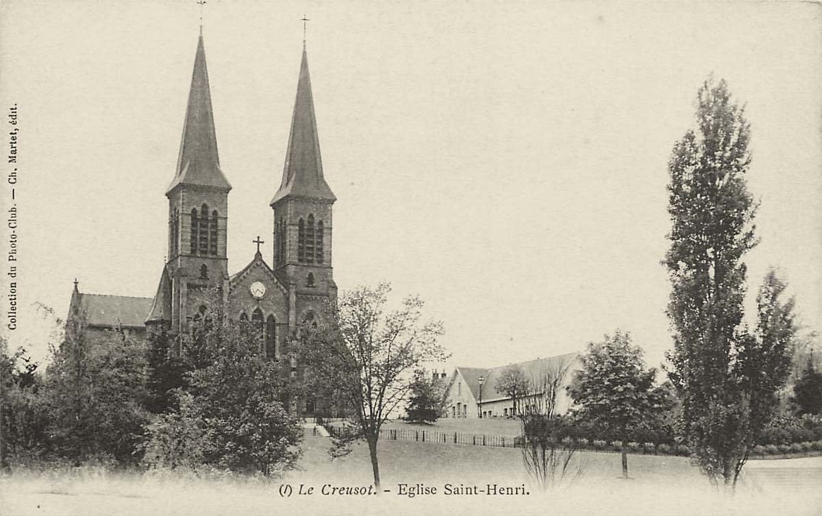 Le Creusot. L'Église Saint Henri