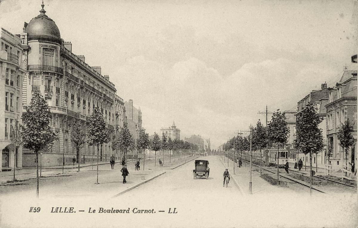 Lille. Le Boulevard Carnot