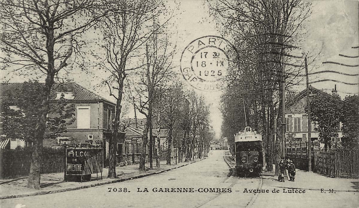 La Garenne-Colombes. Avenue de Lutece