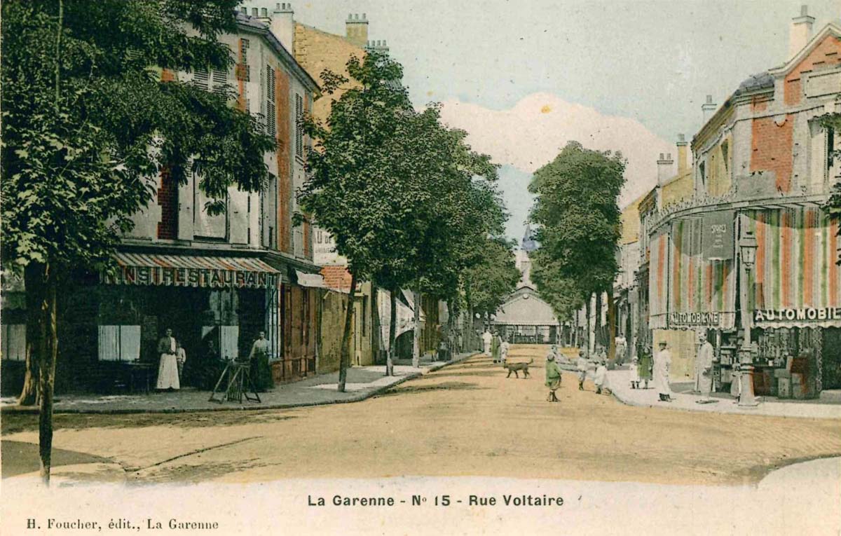 La Garenne-Colombes. Rue Voltaire