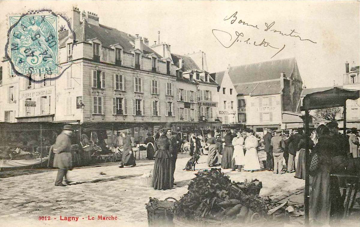 Lagny-sur-Marne. Le Marchè