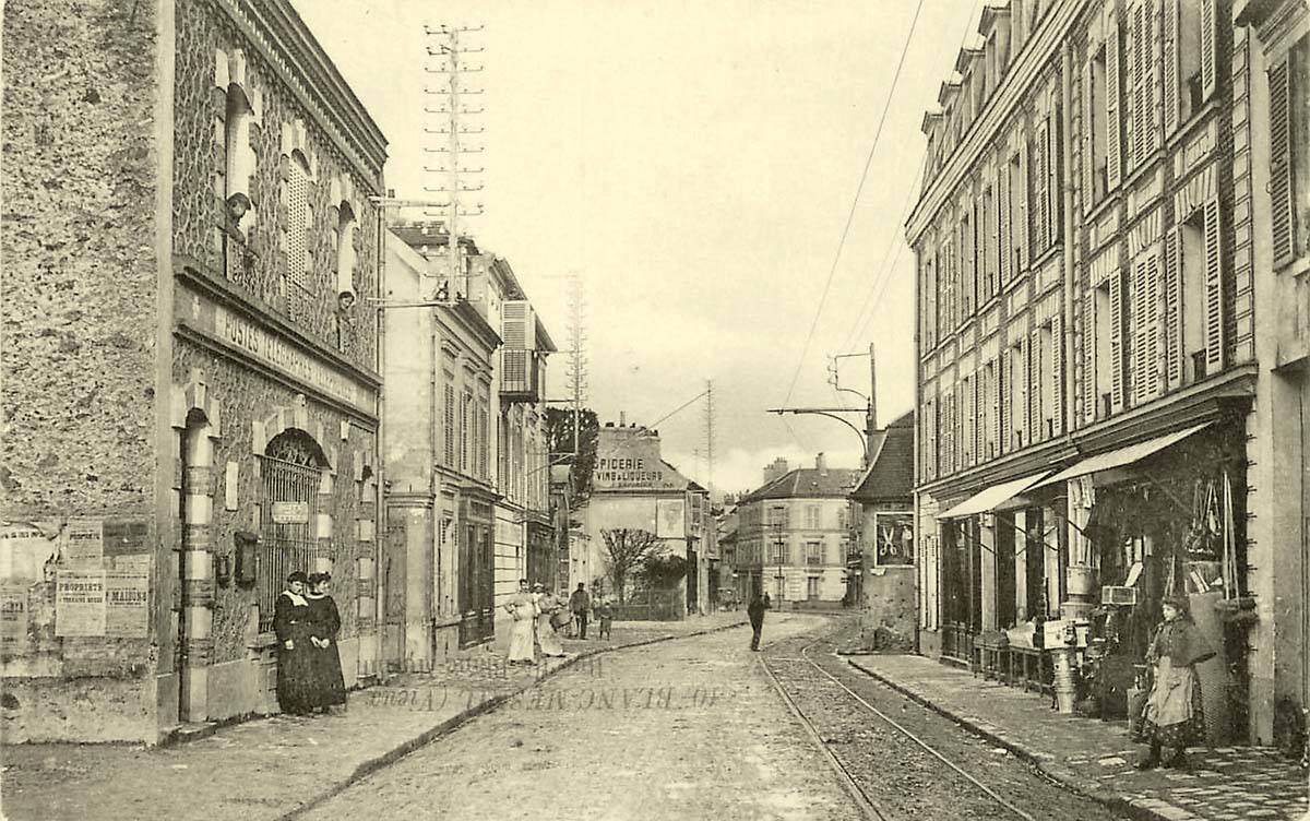 Le Blanc-Mesnil. Rue de Blanc Mesnil