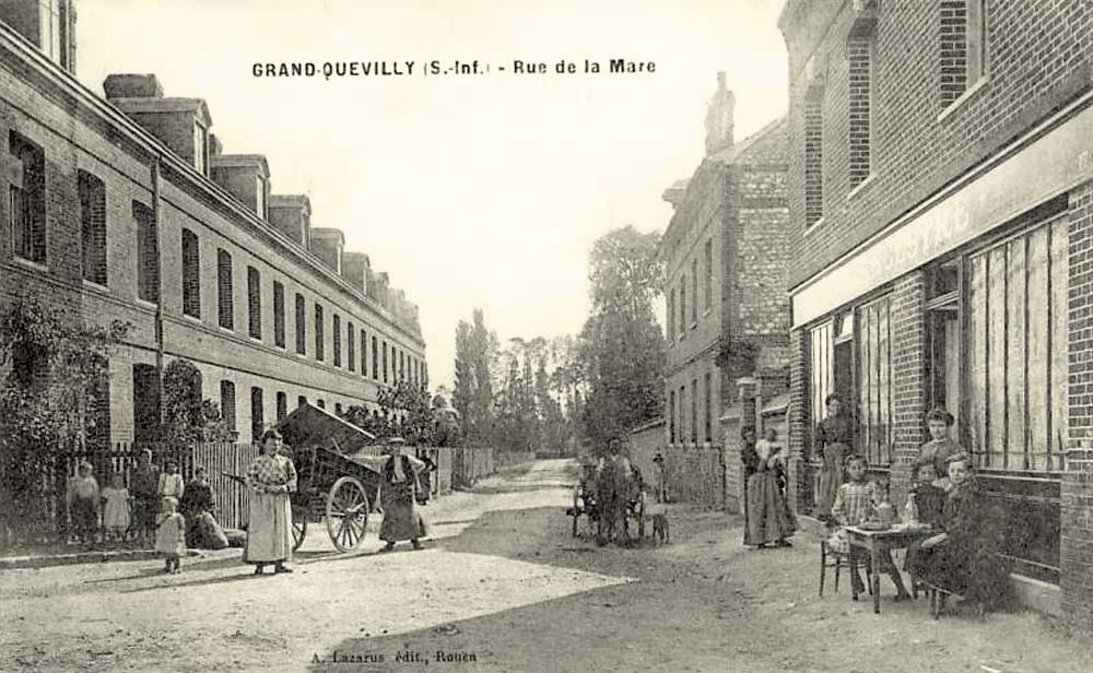 Le Grand-Quevilly. Rue de la Mare