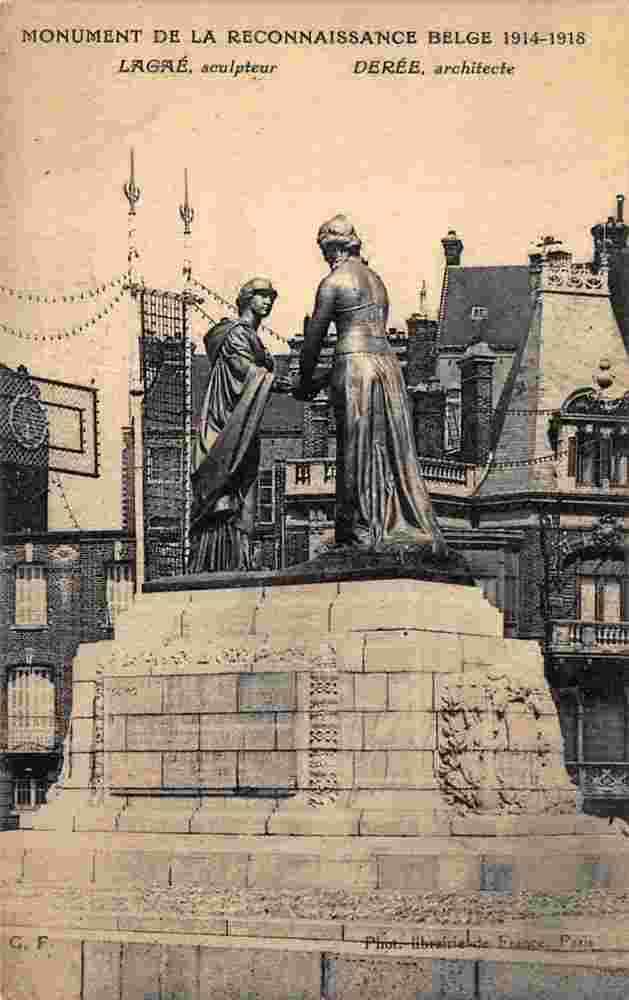 Le Havre. Monument de la Reconnaissance Belge 1914-1918