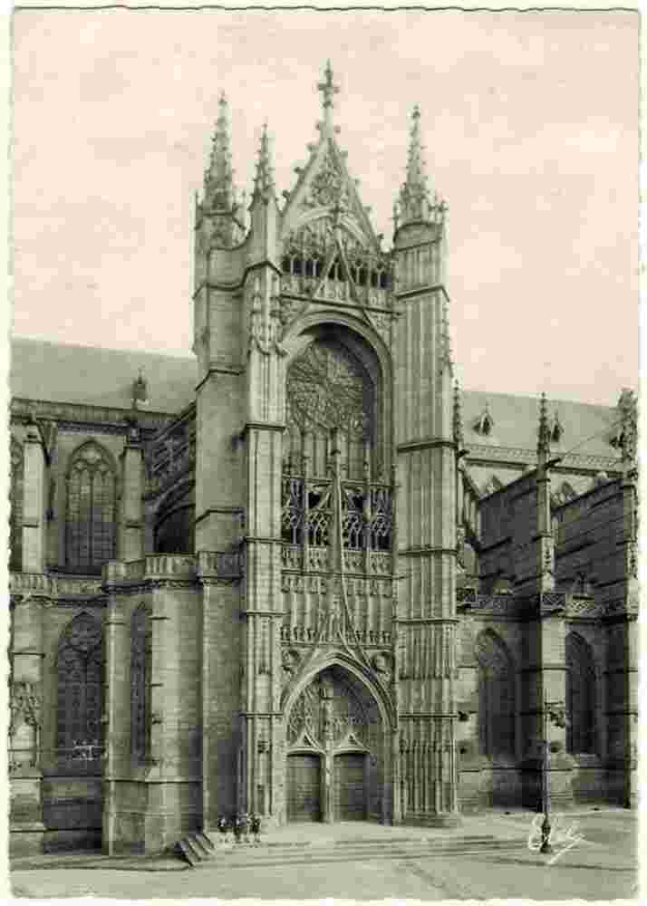 Limoges. La Cathédrale Saint-Jean, 1949