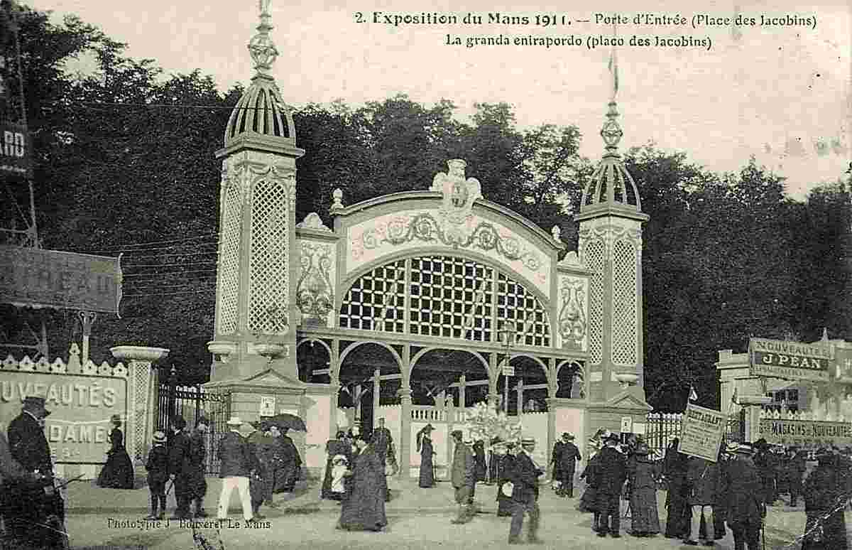 Le Mans. Exposition du Mans 1911