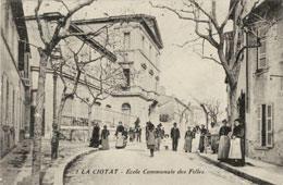 La Ciotat. École des Filles, Boulevard Guerin, 1913
