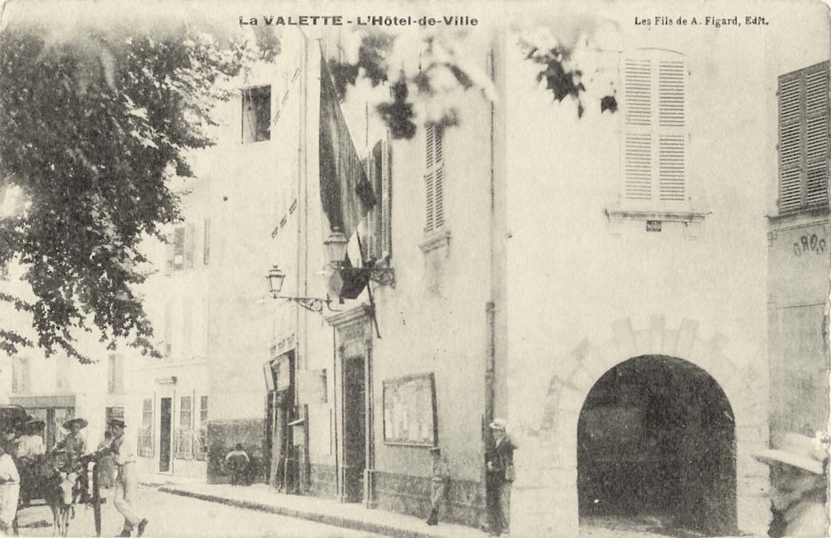 La Valette-du-Var. L'Hôtel de Ville, 1912