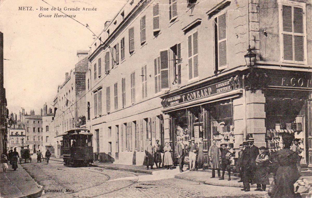 Metz. Rue de la Grande Armee, 1917