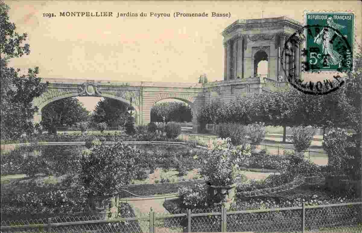 Montpellier. Jardins du Peyrou