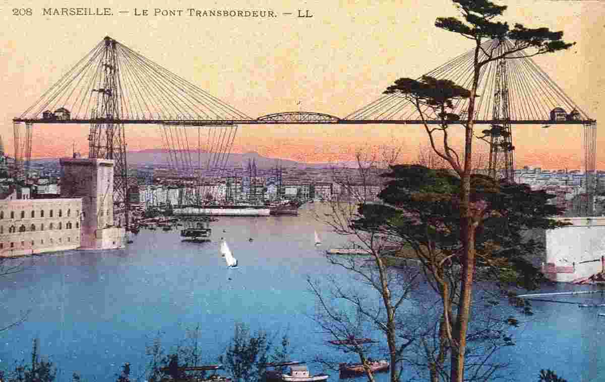 Marseille. Le Pont Transbordeur