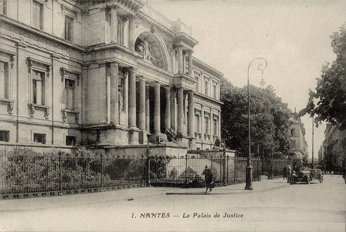 Nantes. Le Palais de Justice